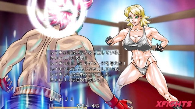 Defeating a Sexy Busty Girl Game Play 2022