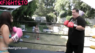 Cali vs Mr EBox Boxing Porn