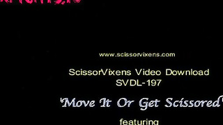 SVDL-197 Move it or Get Scissored Sex [Scissor Vixens / ScissorVixens]
