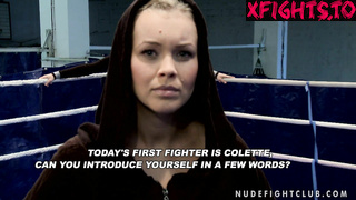 NFC Nude Fight Club - Colette's First Sexfight
