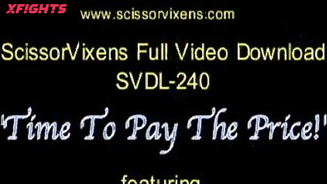 SVDL-240 Time to Pay The Price with Alissa [Scissor Vixens / ScissorVixens]