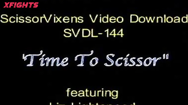 SVDL-144 Time To Sex Scissor feat Liz Lightspeed [Scissor Vixens / ScissorVixens]