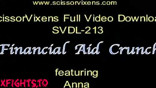 SVDL-213 Financial Aid Crunch feat Anna [Scissor Vixens / ScissorVixens]
