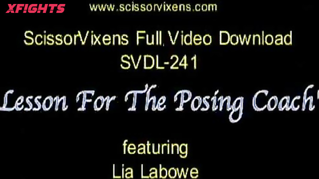 SVDL-241 Lia Labowe Lesson For The Posing Sex Coach [Scissor Vixens / ScissorVixens]