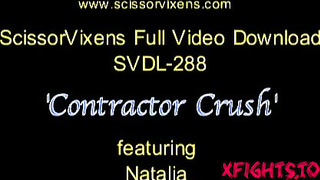 SVDL-288 Contractor Crush Porn Fight [Scissor Vixens / ScissorVixens]