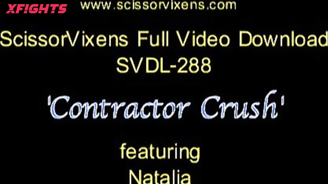 SVDL-288 Contractor Crush Porn Fight [Scissor Vixens / ScissorVixens]