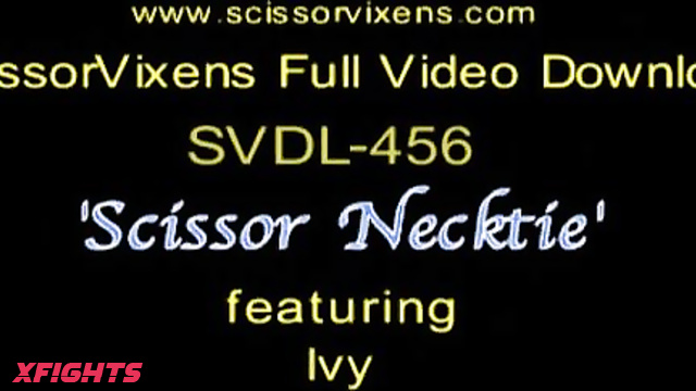 SVDL-456 Porn Scissor Necktie with Ivy [Scissor Vixens / ScissorVixens]