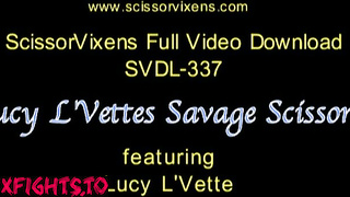 SVDL-337 Lucy's Savage Porn Scissors [Scissor Vixens / ScissorVixens]