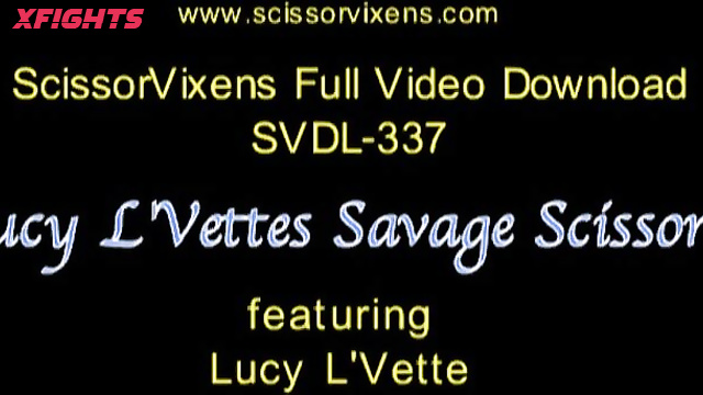 SVDL-337 Lucy's Savage Porn Scissors [Scissor Vixens / ScissorVixens]