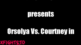 Real Lesbian Porn Fight Orsolya vs Courtney