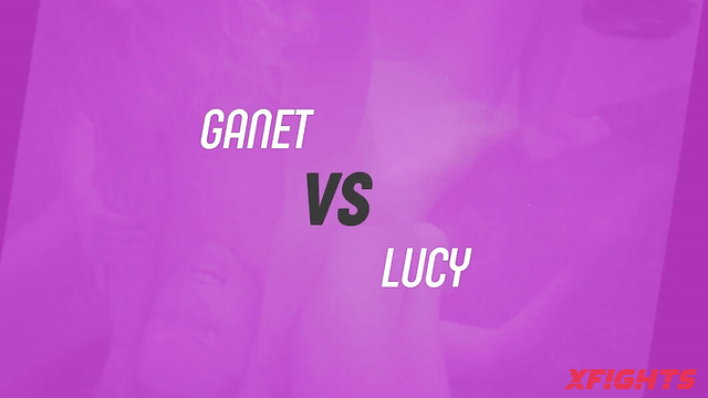 Ganet vs Lucy Lesbian Sexfight [Fighting Dolls / FightingDolls]