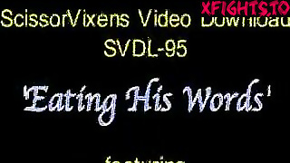 SVDL-095 Pussy Eating His Words feat Lia Labowe [Scissor Vixens / ScissorVixens]