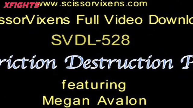 SVDL-528 Constriction Destruction Porn Permit with Megan Avalon [Scissor Vixens / ScissorVixens]