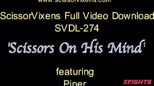 SVDL-274 Sex Scissors on his Mind feat Piper [Scissor Vixens / ScissorVixens]