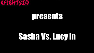 Sasha vs Lucy Wrestling Porn Fight
