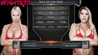 Carissa Montgomery vs London River Porn Fight
