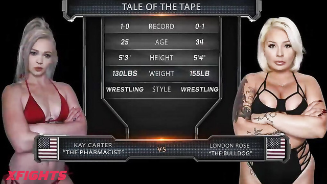 London Rose vs Kay Carter Sexfight