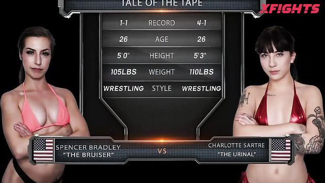 Charlotte Sartre vs Spencer Bradley Sexfight