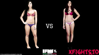 Italian Female Wrestling - IFW96 Andrea vs Sabrina Catfight Part A
