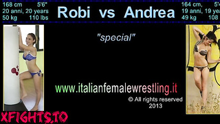 Italian Female Wrestling - IFW9 Robi vs Andrea Special