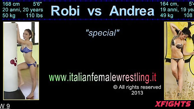 Italian Female Wrestling - IFW9 Robi vs Andrea Special