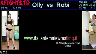 Italian Female Wrestling - IFW7 Olly vs Robi