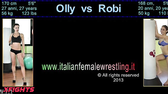 Italian Female Wrestling - IFW7 Olly vs Robi