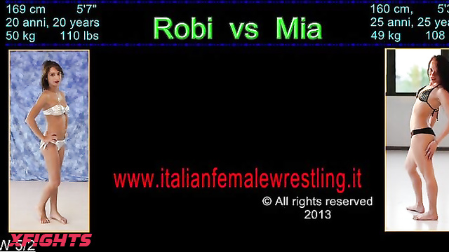 Italian Female Wrestling - IFW5 Robi vs Mia