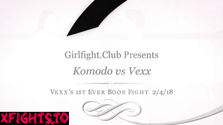 GirlFight Club - Komodo vs Vexx: Who Can Punch Boobs Harder?