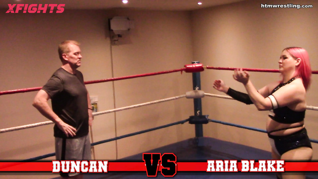 Hit the Mat Boxing and Wrestling - Aria Blake vs Duncan