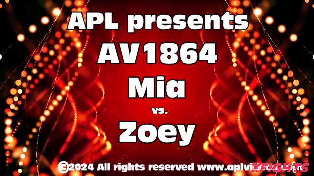 APL Female Wrestling - AV1864 Zoey vs Mia Decided in a tie-break!