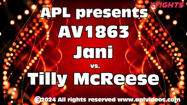 APL Female Wrestling - AV1863 Jani vs Tilly Mcreese A memorable first encounter!