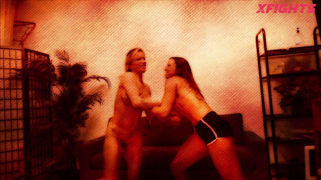 DT Wrestling - DT-1814HD Cassie Del Isla vs Jesse Pony Nude Apartment Match