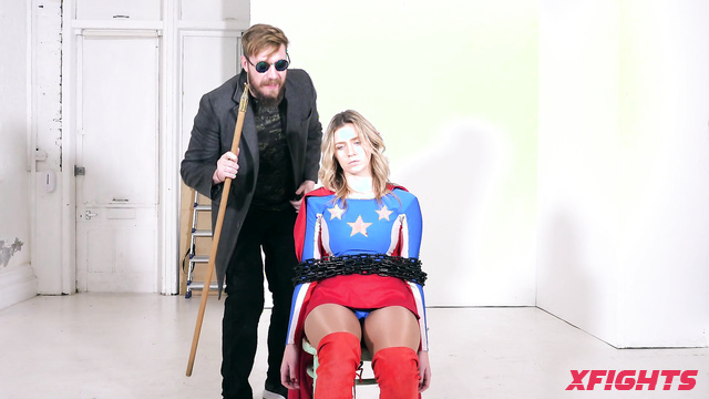 Next Global Crisis - Patriot-Girl vs Doctor Progress Superhero Trouble