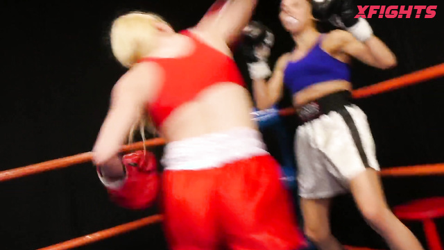 DT Wrestling - DT-1831HD Agatha Delicious vs Serene Siren Bikini Boxing Attire Match