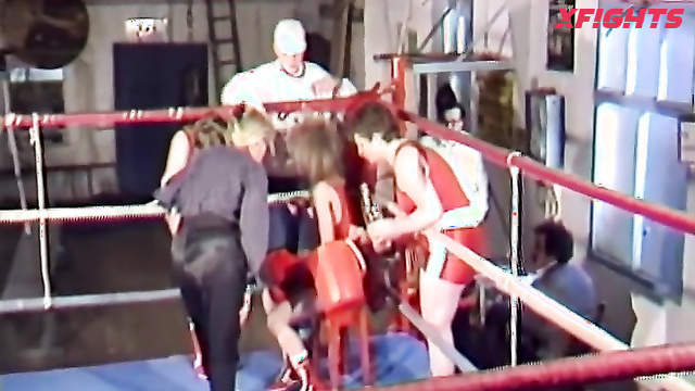 ASFILM - WV113 - 2 Elizabeth Morris vs Amanda McGowan Boxing Match