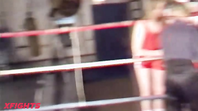 ASFILM - WV113 - 2 Elizabeth Morris vs Amanda McGowan Boxing Match