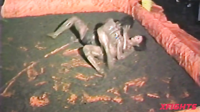 ASFILM - RGP07 - 3 Lena vs Lorri - Girls Mud Wrestling