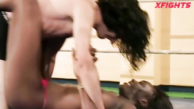 Amazons Prod - FG2 - 1 Zambia vs Joan Wild ebony fights a hot guy