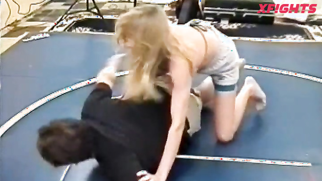 TPC Wrestling - SCS13 - 1 Katie vs Mike Blonde Dominates