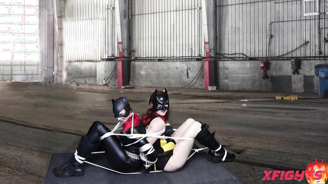 Hellfire Bunnies Productions - Catwoman & Batgirl vs Volt - Trapped