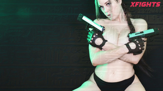 Humiliation from Miss Alika - Tomb Raider cosplay - Superheroine Porn