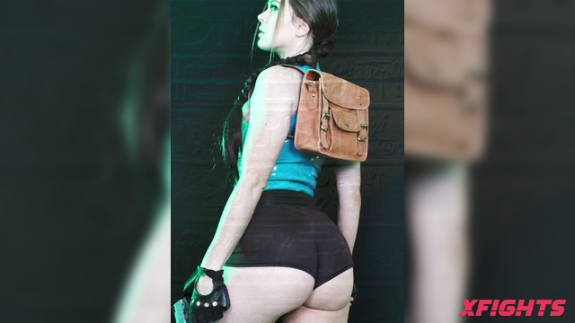 Humiliation from Miss Alika - Tomb Raider cosplay - Superheroine Porn