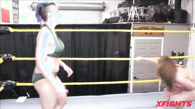 WMW Fetish Fun - Carmen Valentina Vs Sarah - Battle for popularity