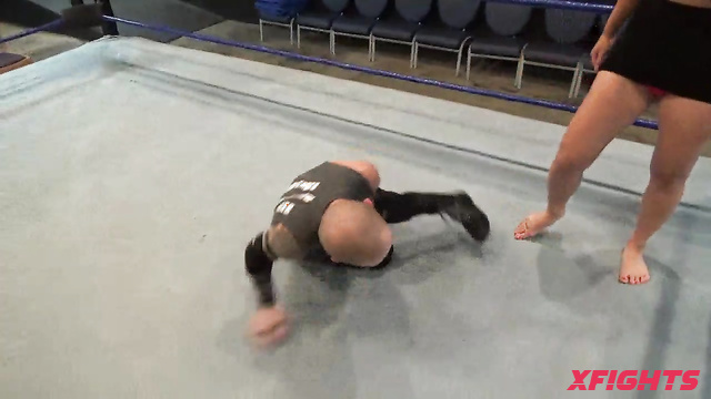 WMW Fetish Fun - Sumiko Vs Enigma - No mercy for a little man