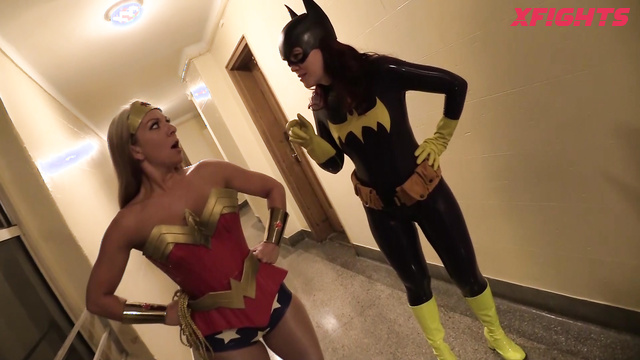 All About Eve - Batgirl vs Wonder Woman - Lesbian Superheroine Porn