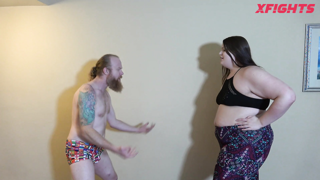 WMW Fetish Fun - Jerry Vs Layla Moore - Chubby domination