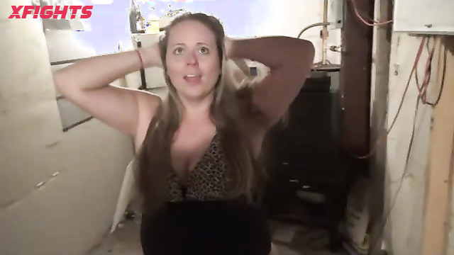 WMW Fetish Fun -Kathy Owens vs Malibu - Titfighting matures