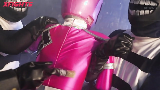 Giga - Sentai Pink transformation release Sairyujer - Superheroine Porn