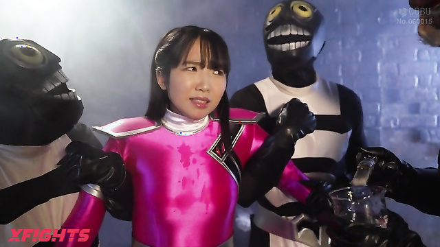 Giga - Sentai Pink transformation release Sairyujer - Superheroine Porn